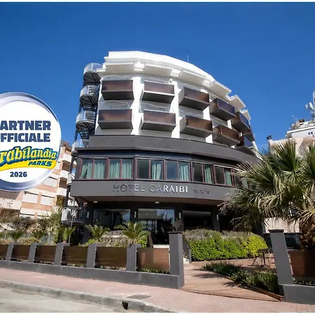 Hotel Caraibi - Breakfast Until 11-00 And Dinner-mirabilandia Partner